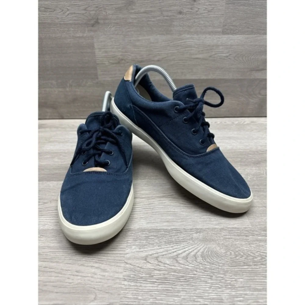 Lacoste Men's Jouer Low Top‎ Canvas Sneakers in Navy Blue. Size 10US 9UK 7-32CAM